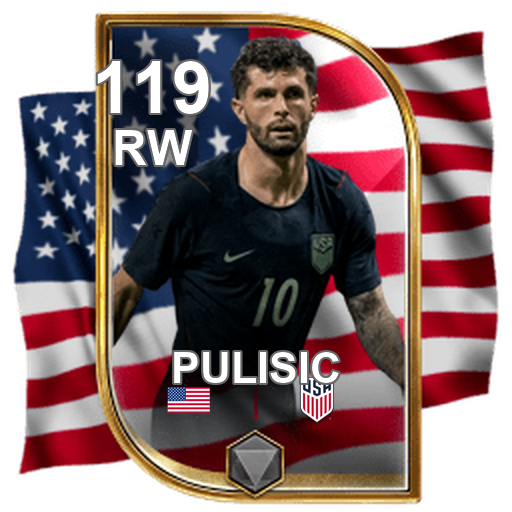 Christian Pulisic 119 RW