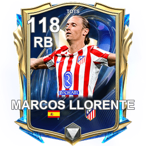 Marcos Llorente 118 RB