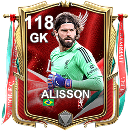 Alisson 118 GK
