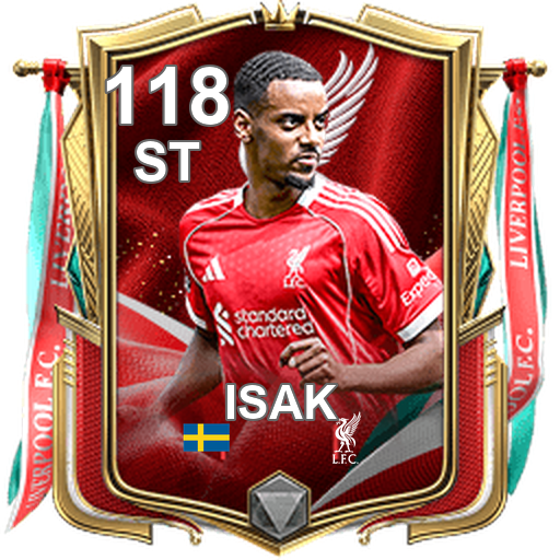 Alexander Isak 118 ST
