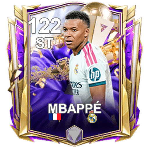 Kylian Mbappé 122 ST