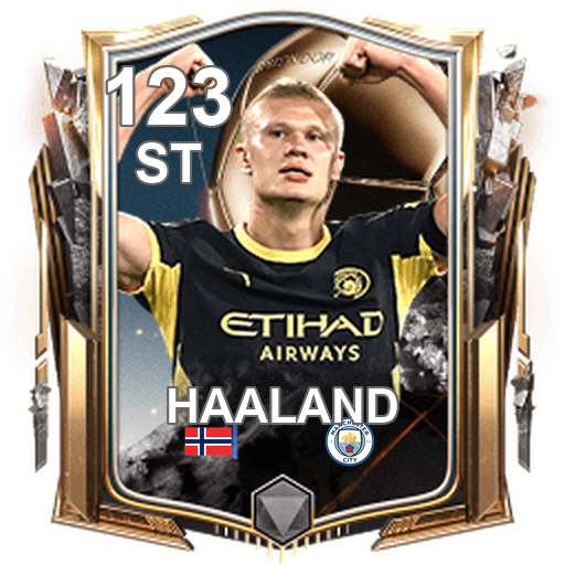 ภาพการ์ดเต็มของ Erling Haaland