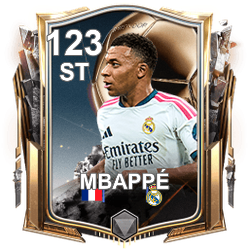 ภาพการ์ดเต็มของ Kylian Mbappé