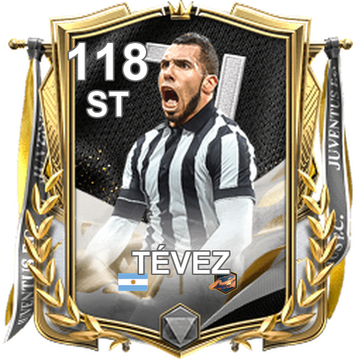 Carlos Tévez 118 ST