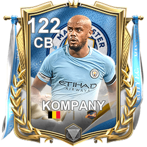Vincent Kompany 122 CB