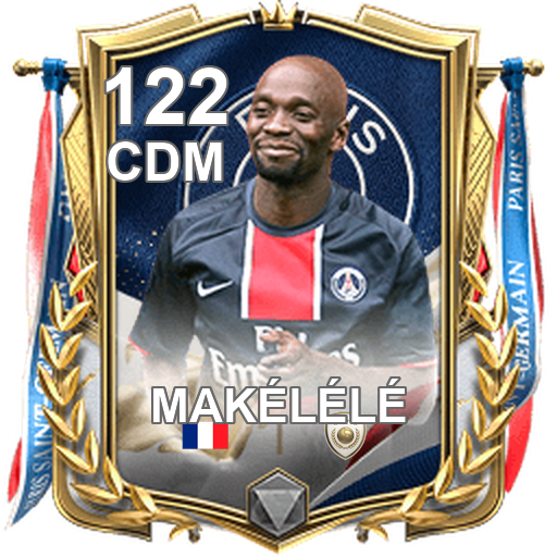 ภาพการ์ดเต็มของ Claude Makélélé