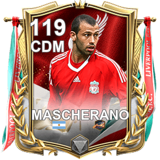 Javier Mascherano 119 CDM