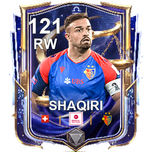 ภาพการ์ดเต็มของ Xherdan Shaqiri
