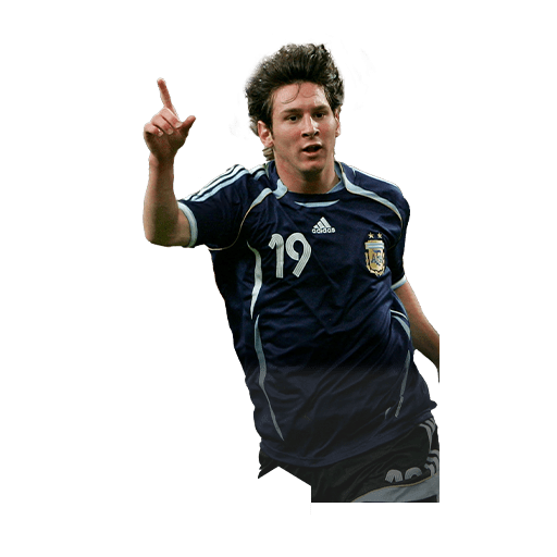 ภาพการ์ดนักเตะ Lionel Messi