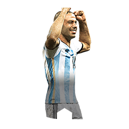 ภาพการ์ดนักเตะ Javier Mascherano