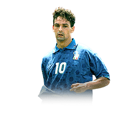 ภาพการ์ดนักเตะ Roberto Baggio